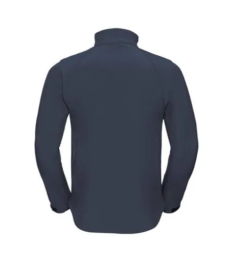 Veste Softshell Résistante À L'eau Et Au Vent Pour Hommes Bleu Marine Russell