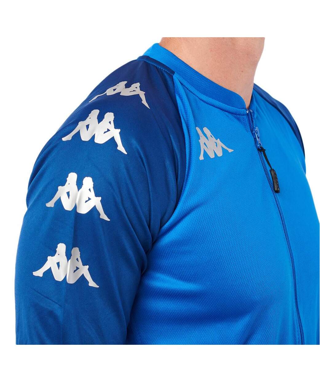 Veste bleu/bleu foncé homme kappa soccer verone - 3xl-3