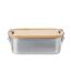 Sonabox stainless steel 750ml lunch box one size wood MidOcean-1