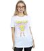 Disney Femme/Ladies - Hercules Muscles Cotton Boyfriend T-Shirt (Blanc) - UTBI17539-2