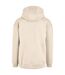 Mens basic oversized hoodie sand Build Your Brand-2