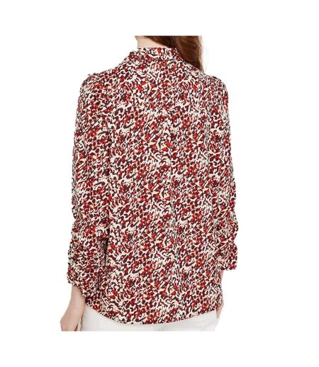 Blouse Beige/Rouge Femme Kaporal Gilane - XS