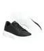 Mens Leather Trainers Black Mascot-2