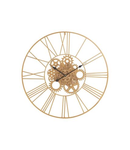 Paris Prix - Horloge Murale Design pietro 80cm Or