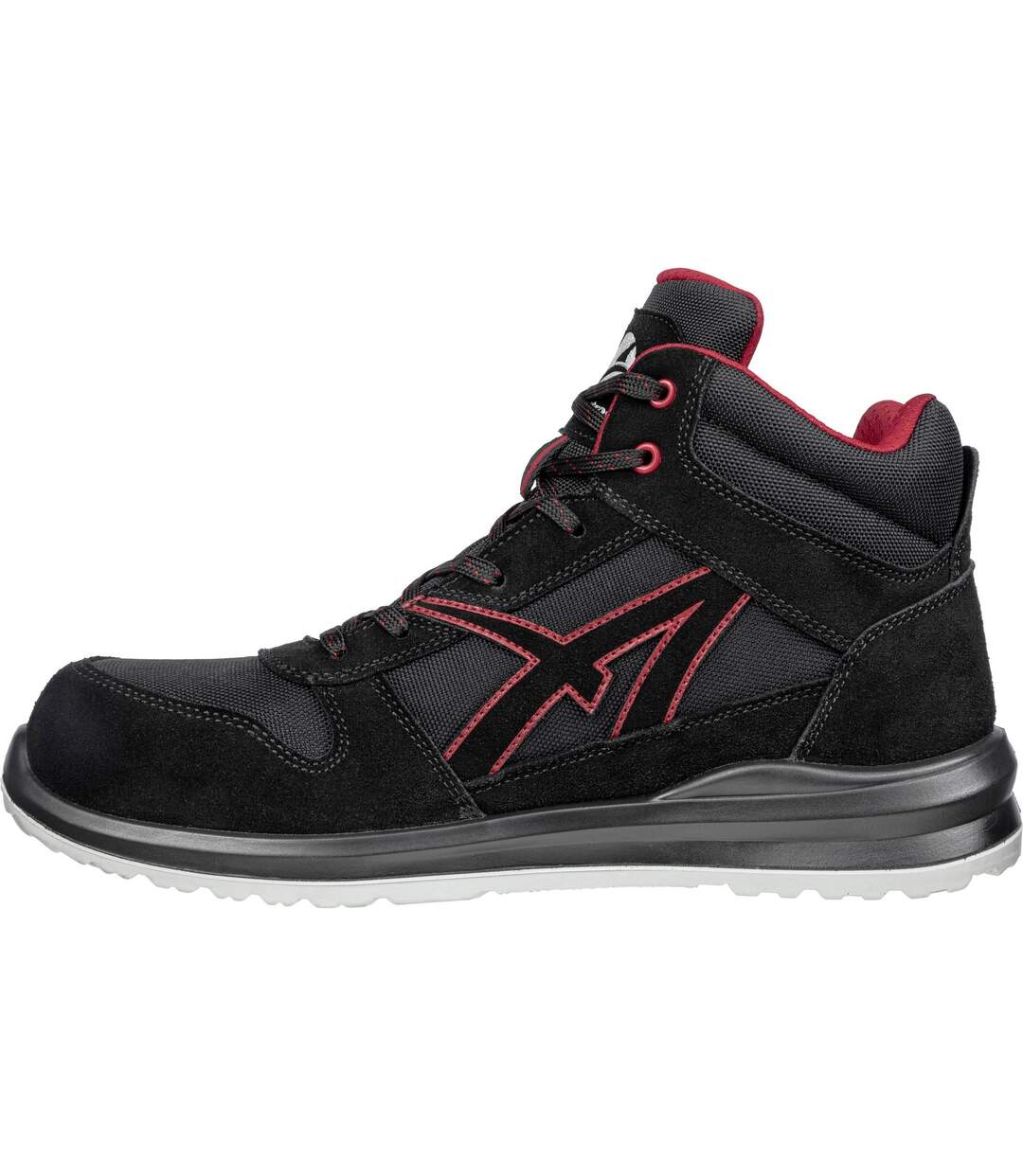 Bottines De Sécurité Clifton Homme Noir Rouge Albatros-3
