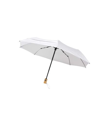 Avenue Bo Foldable Auto Open Umbrella (White) (One Size) - UTPF3175