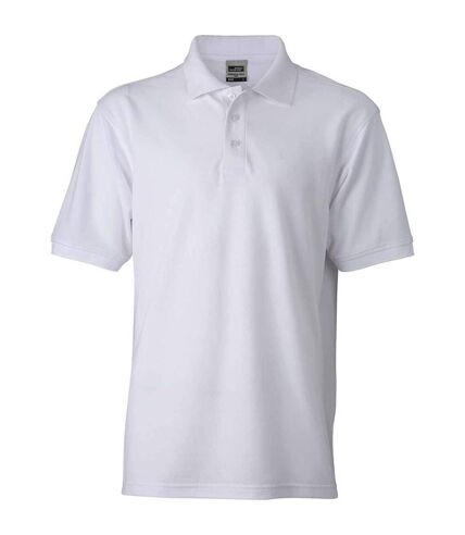 Polo homme workwear - JN830 - blanc