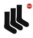 Chaussettes Motif/style Uni Homme Noir Calvin Klein-1