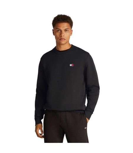 Sweat Motif/style Logo Homme Noir Tommy Jeans