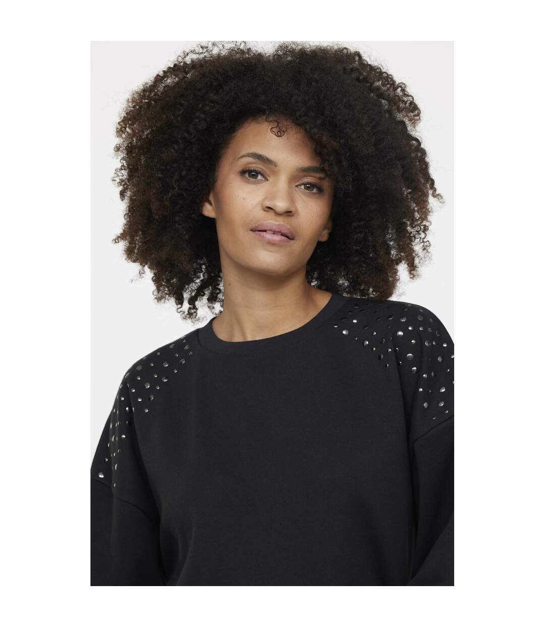 Sweatshirt manches longues coton loose ECLI