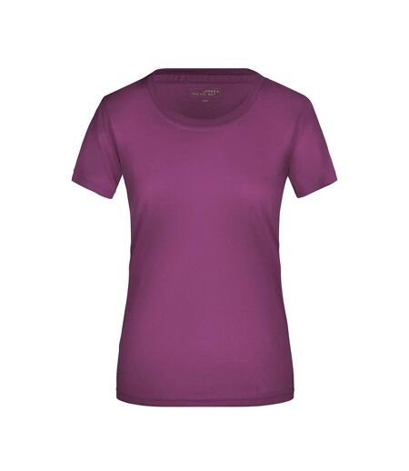 T-shirt Active Femme Violet James And Nicholson