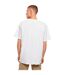 Mens The Skateboard Magazin Logo Oversized T-shirt Blanc MerchCode-3
