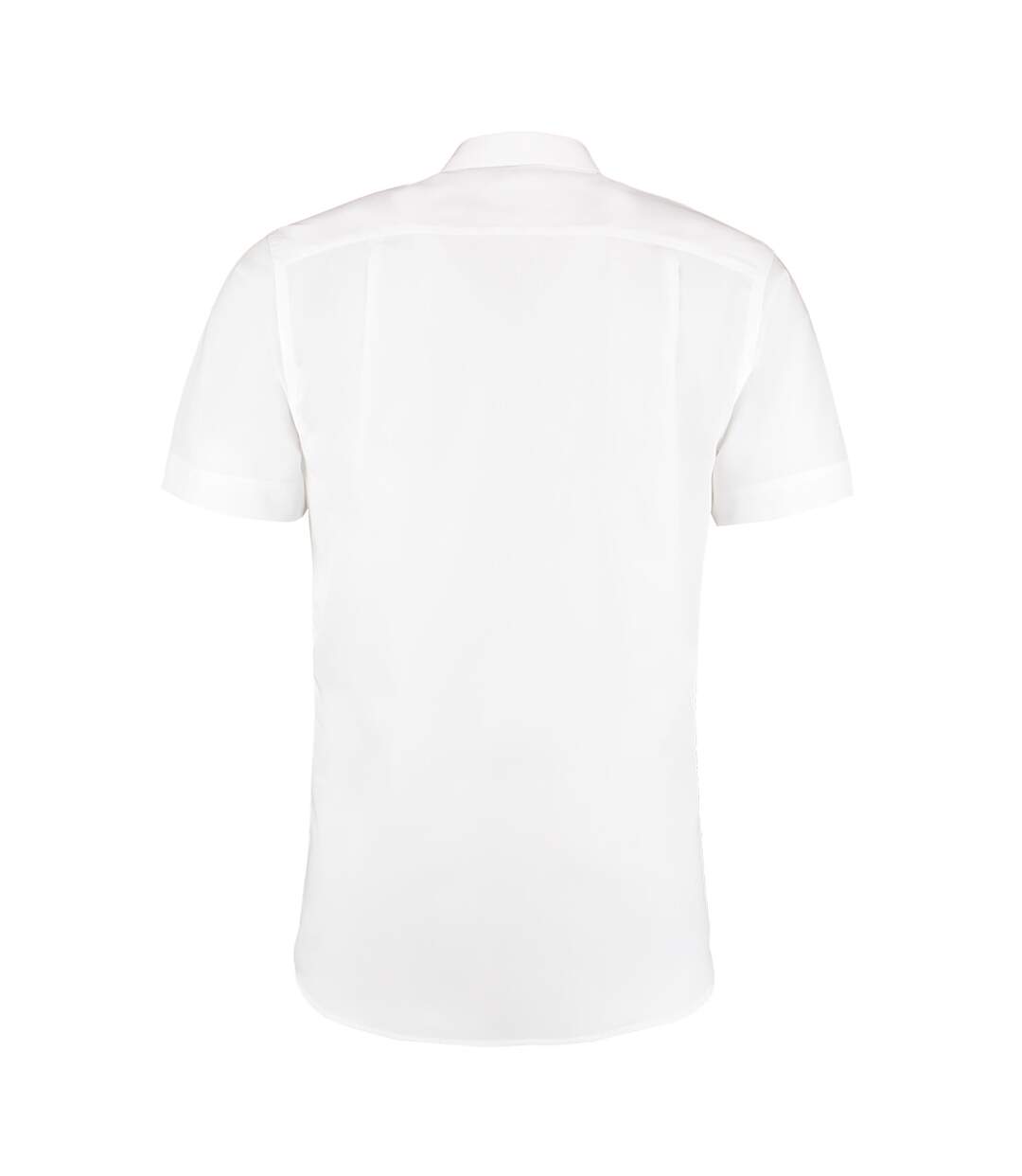 Chemise à manches courtes sans repassage homme blanc Kustom Kit-2