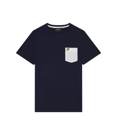 T-shirt homme bleu marine foncé / blanc cassé Lyle & Scott Lyle & Scott