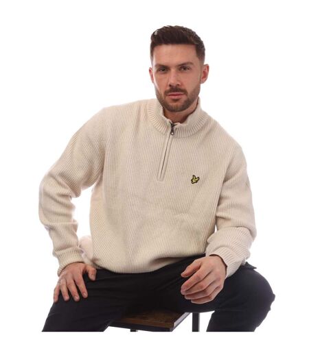 Sweat Style Cousu Shaker Homme Beige Lyle & Scott