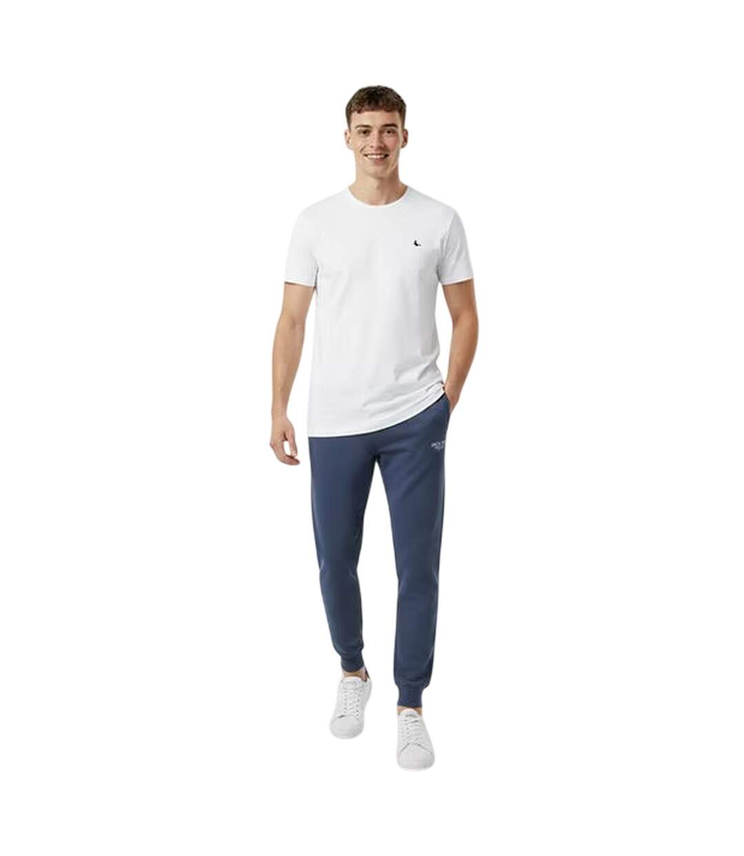 Pantalon De Jogging Motif/style Logo Haydor Homme Bleu Indigo Jack Wills-4