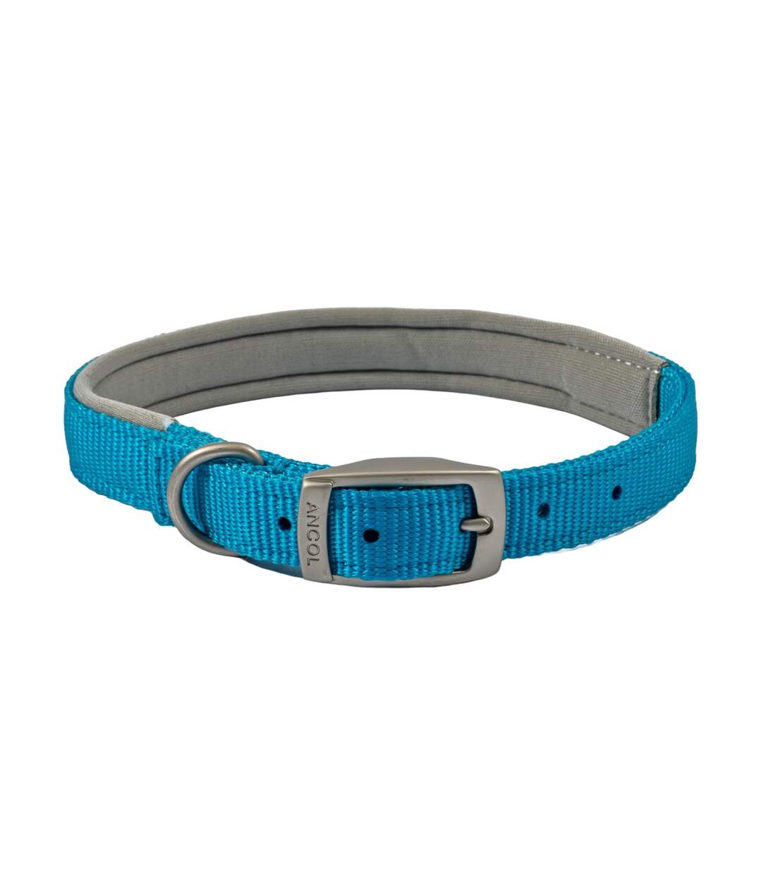 Viva padded dog collar 5 neckline: 39cm-48cm blue Ancol-1