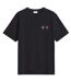 T-shirt Double Fox Homme Anthracite Maison Kitsuné-2