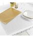 Set de Table Luxurious 30x45cm Blanc & Argent-3