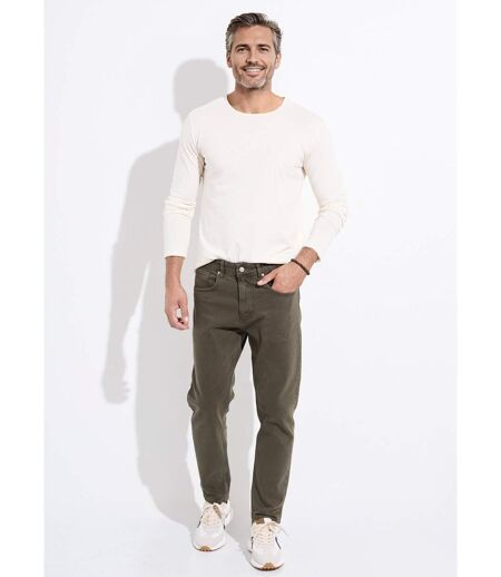 Jean 5 poches denim foncé, coupe droite