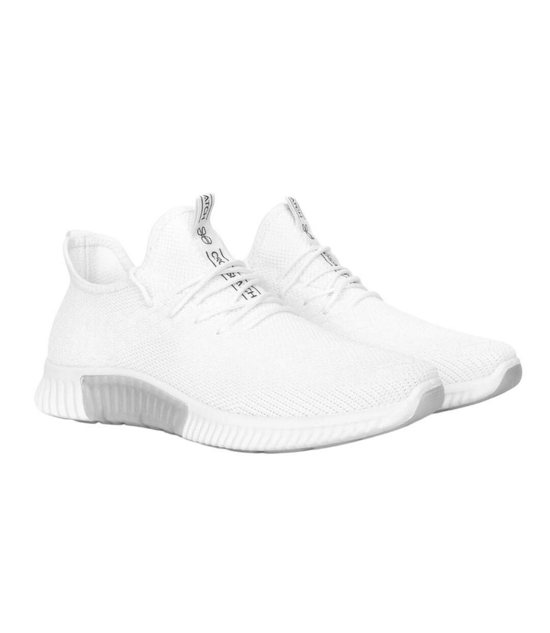 Baskets Rideout Homme Blanc Crosshatch-4