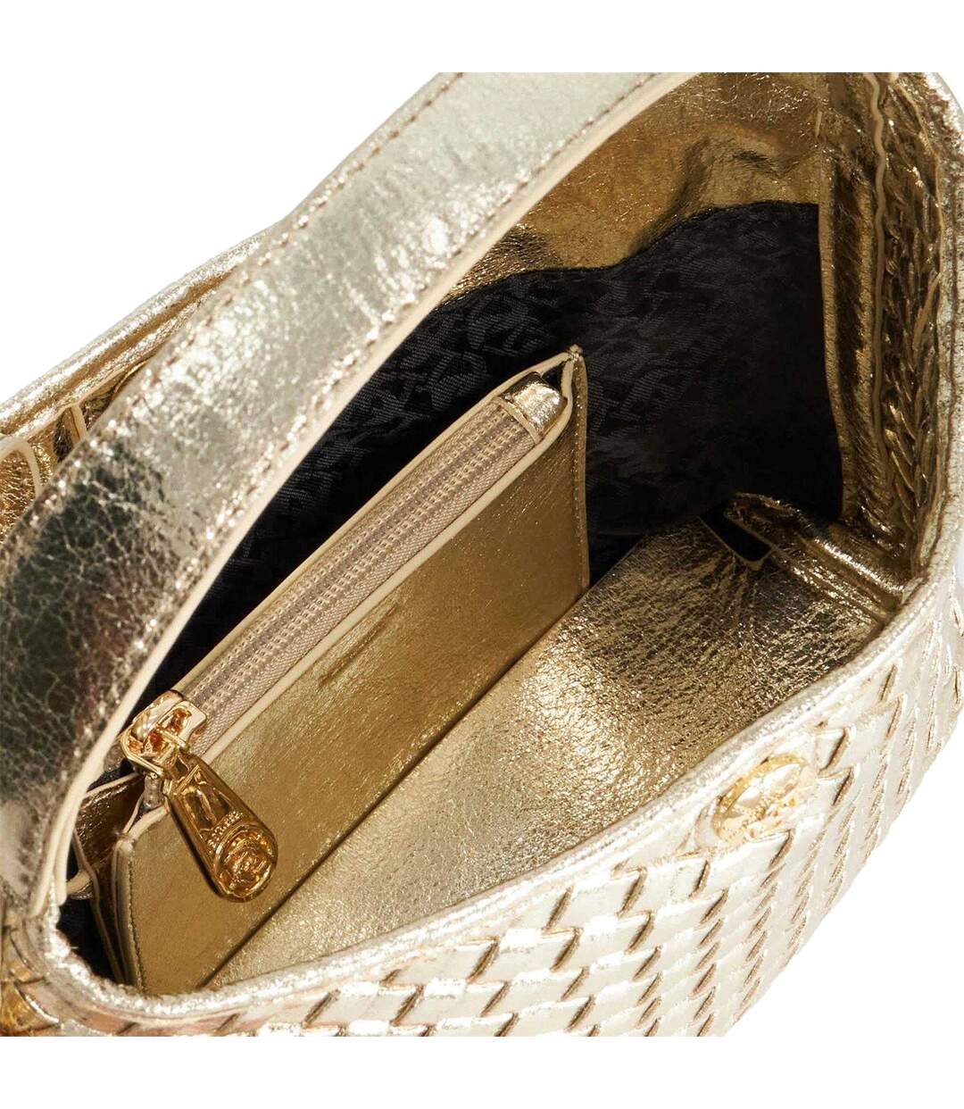 Sac Bandoulière Motif/style Tissé Femme Taille Unique Jaune Or Dune London-3