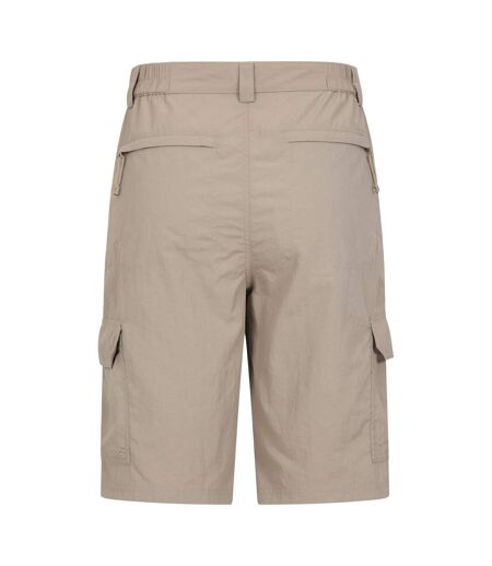 Mens Explore Cargo Shorts Beige Mountain Warehouse