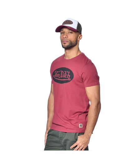 T-shirt col rond homme en coton Front Vondutch