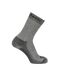 Pack Of 2  Unisex Adult Merino Wool Crew Socks  Grey Salomon-2