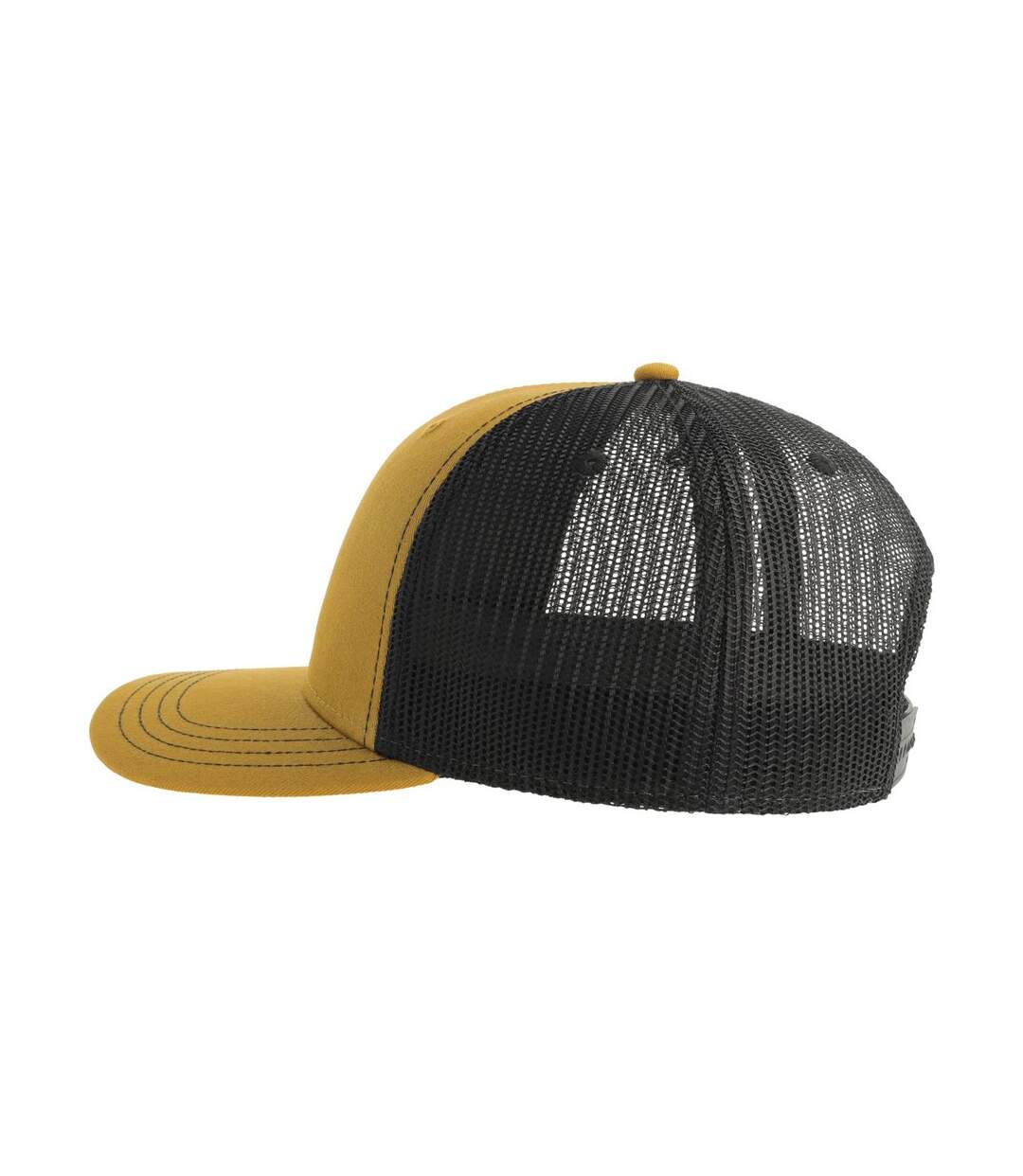 Casquette Trucker Motif/style 6 Panneaux Sonic-s Adulte Moutarde Noir Atlantis Headwear-3