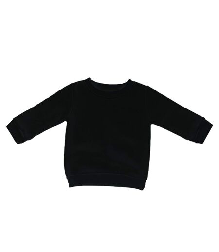 Sweat essential bébé noir Babybugz