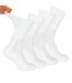 Dr.Socks - 4 Paires Chaussettes Diabetiques Bambou Extra Larges Sans Elastique-2