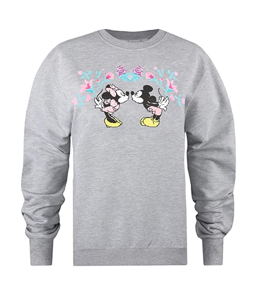 Disney - Sweat - Femme (Gris chiné) - UTTV1315-1