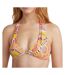 Haut de maillot de bain jaune/rose femme o'neill sao mix-1