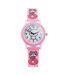 Montre Enfant Silicone Rose Chat CHTIME