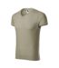 T-shirt Homme Gris Malfini-3