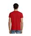 Mens imperial v neck t-shirt red SOLS