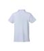 Mens heavy premium polo shirt white Clique-2