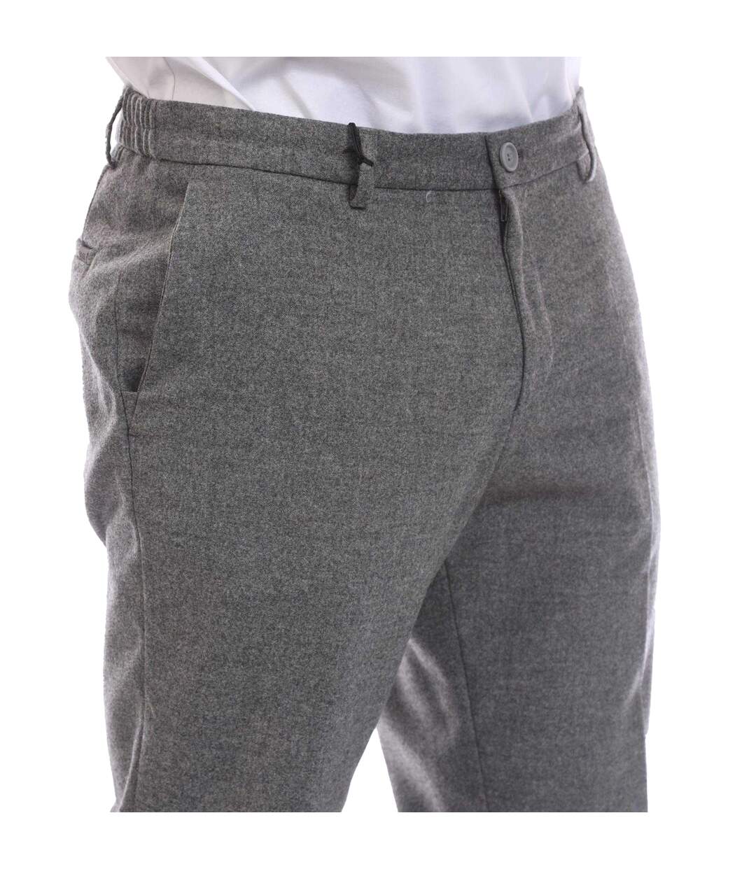 Mens P-genius Trousers Silver Boss-4