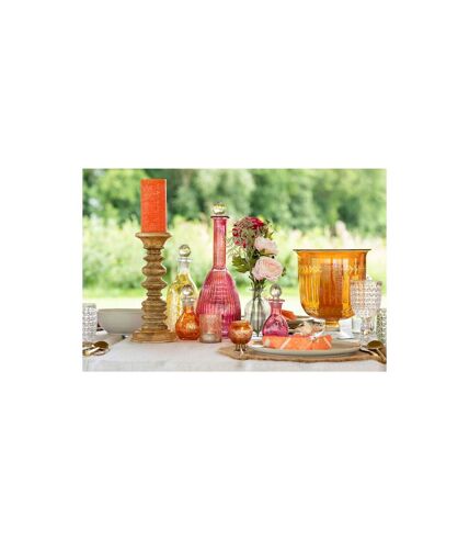 Carafe en Verre Lignes Anastasia 39cm Rouge