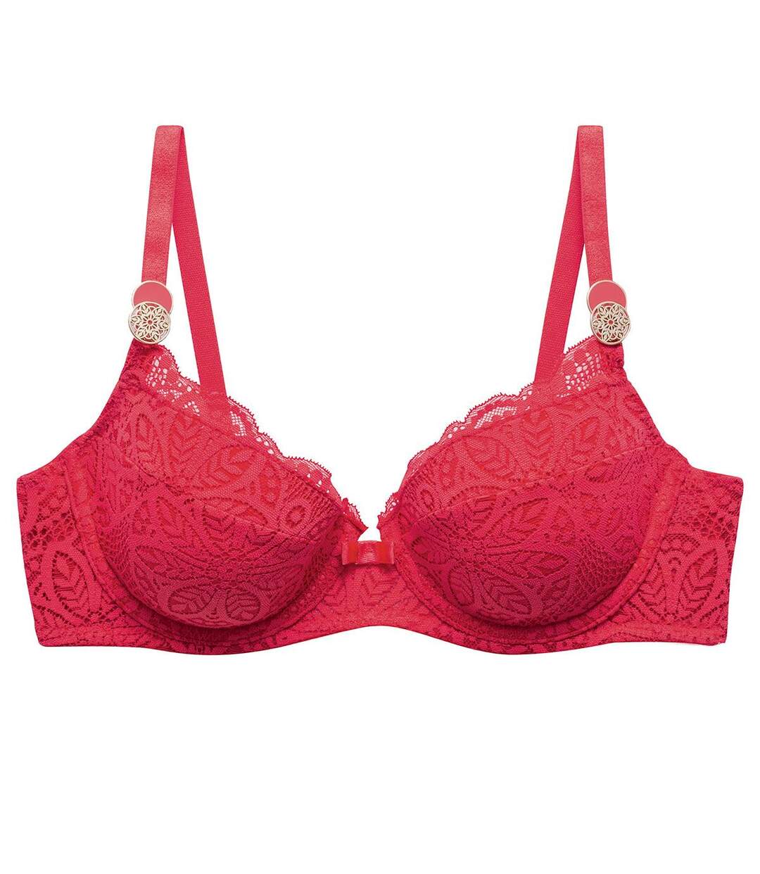 Soutien-gorge ampliforme rouge Aria-1