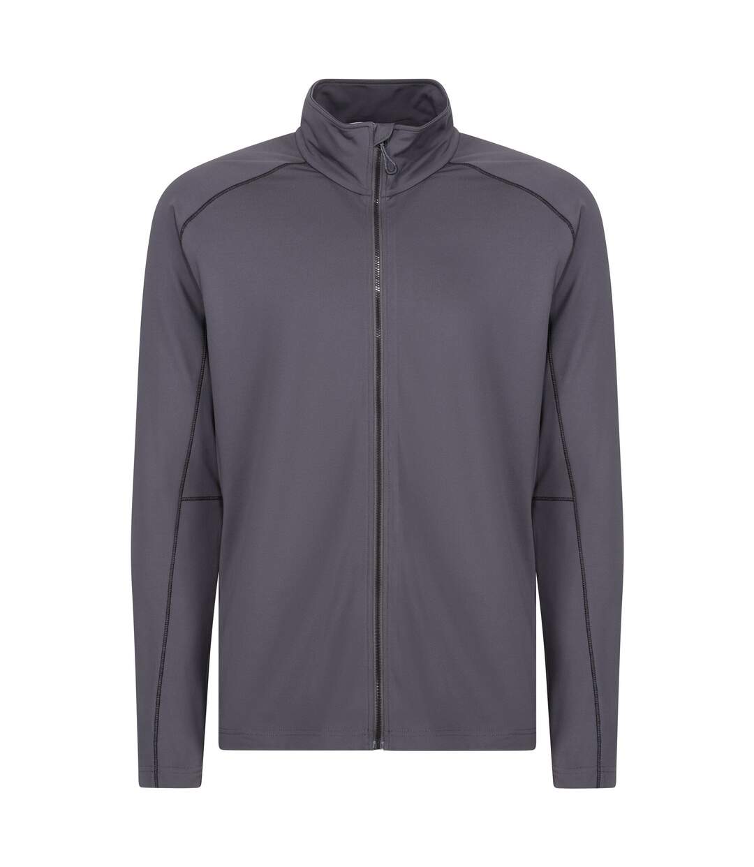 Mens core stretch full zip midlayer seal grey Regatta