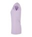T-shirt À Col Large Pour Femme/femme Lilas Build Your Brand-3