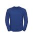Sweat Travail Homme Bleu Roi Vif Russell Collection-1