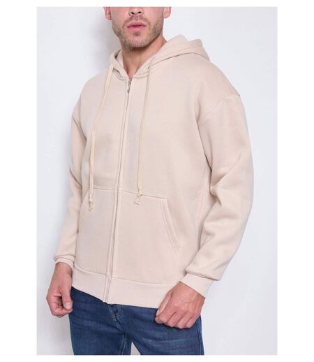 Sweat à capuche zippé