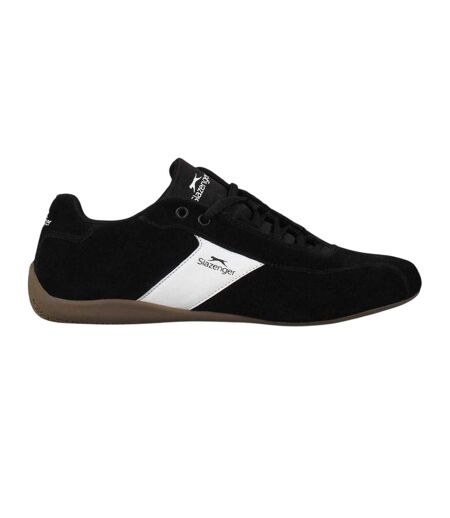 Chaussures Motif/style Rayure Diagonale Coast Homme Noir Blanc Slazenger