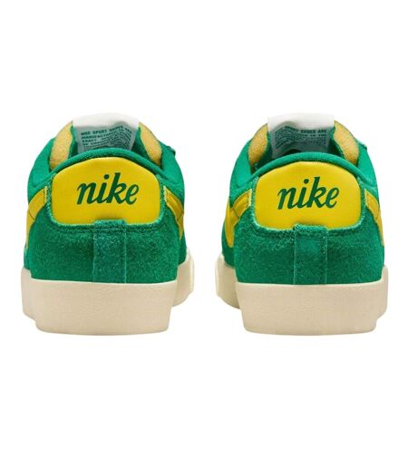 Baskets Motif/style Large Blazer Femme Vert Jaune Blanc Nike