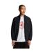 Mens Milano Knitted Hybrid Jacket Blue Lyle & Scott-1