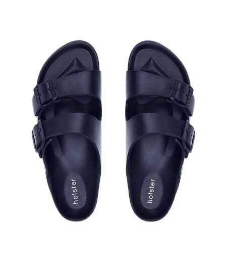 Womens/ladies Sundreamer Sliders Midnight Blue Holster