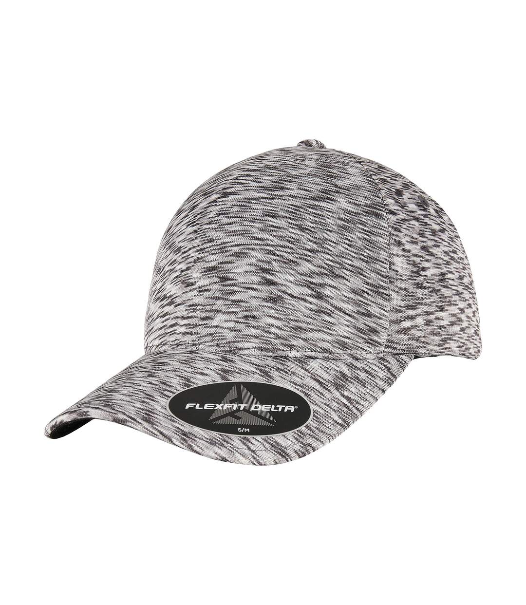 Casquette delta adulte gris chiné Flexfit-1